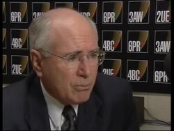 Prime Minister John Howard comments on Zimbabwean cricket tour News Clip