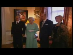 The Queen & Prince Philip with Vladimir Putin News Clip