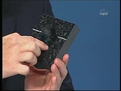 WRAP Endeavour crew continues spacewalk ADDS damage, presser News Clip