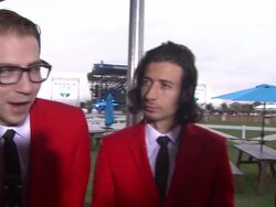 INTERVIEW - Magic! at DIRECTV Continues To Dominate Super Bowl Week With First Ever DIRECTV Super Fan Festival - Night Two Stock Footage