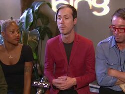 INTERVIEW: Fitz and the Tantrums on the usefulness of finding music online at Bing Bar Sundance 2012 - Day 5 in Park City, Utah, on 1/23/2012 (Footage by WireImage Video/Getty Images Entertainment Video) Stock Footage