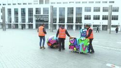 Preparations underway ahead of Sunday's MTV EMAs Instructional Video