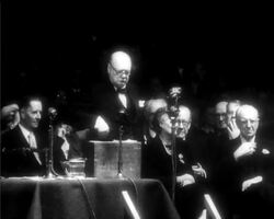 CHURCHILL'S MESSAGE TO HIS PARTY News Clip