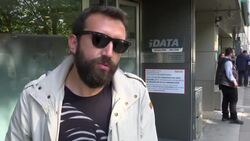 Turkish people queue at Schengen visa centre Instructional Video