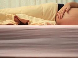 Pregnant woman Stock Footage