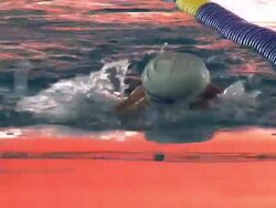 HD: In The Swimming Pool Stock Footage