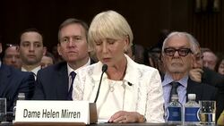 Helen Mirren testifies in a Senate hearing about Nazi-stolen art News Clip