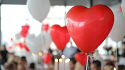 Party baloons Stock Footage