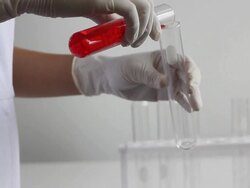 Test tube Stock Footage