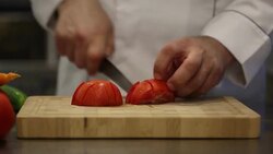 chef in the kitchen Stock Footage