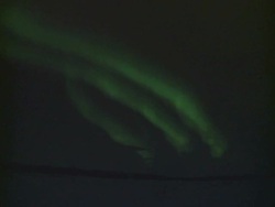Vivid Aurora borealis, Northern Lights, Karasjok, Norway, February 2008 Stock Footage
