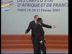 Opening of Franco-African summit News Clip