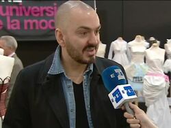 Wedding dresses made from recyclable material Stock Footage