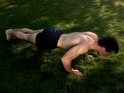 Pushups Stock Footage