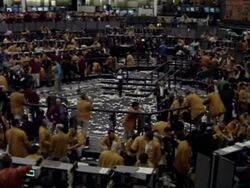 Traders and Brokers at the Chicago Mercantile Exchange. Stock Footage