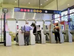 TIME LAPSE, Times Square Subway, New York City Stock Footage