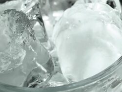 Ice cubes Stock Footage
