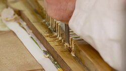 Antiques restoration Stock Footage