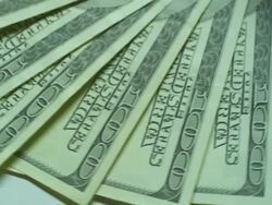 HD: Money fanned out Stock Footage