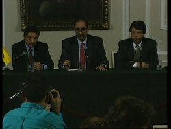 COLOMBIA: NEW RULING FURTHER DAMAGES SCANDAL RIDDEN GOVERNMENT News Clip