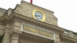 CLEAN : French opposition boss quits over Sarkozy funding scandal News Clip