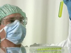 Scientific Experiment Lab Test Tube Stock Footage