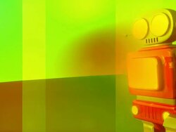 Robot (HD 720 Original) Stock Footage