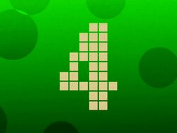 Number 4 Animation With Chroma Key Green Stock Footage