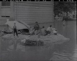TIENTSIN FLOODS News Clip