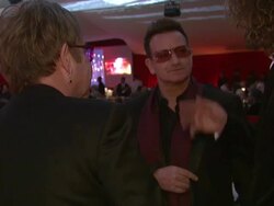 Elton John, Bono, Chris Cornell at Elton John AIDS Foundation Presents 21st Annual Academy Awards Viewing Party Stock Footage
