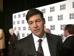 INTERVIEW: Kyle Chandler on being a part of the night at 62nd Annual ACE Eddie Awards on 2/18/12 in Los Angeles, CA Stock Footage