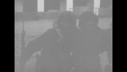 During World War II, US soldiers fight Japanese soldiers in Intramuros district of Manila News Clip