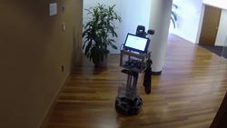 New CoBots are help on wheels Instructional Video