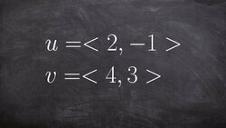 Graphing a vector by applying a negative scalar Instructional Video