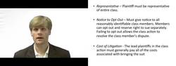 What are some procedural requirements for bringing a class action lawsuit? Instructional Video