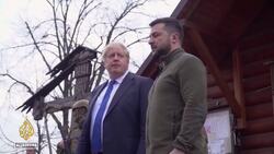 British PM makes surprise visit to Kyiv, meets Zelenskyy News Clip
