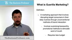 Guerilla Marketing Instructional Video