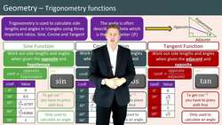 Introduction to Trigonometry Functions in Right-Angle Triangles Instructional Video