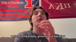 3 SEO Backlink Strategies: DOs & DON'Ts Instructional Video