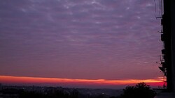 Cloudscape Dusk Stock Footage