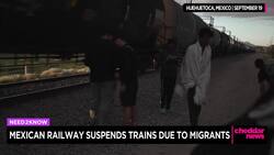 Mexican Railway Suspends Trains Due to Migrants News Clip