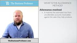 Allowance Method for Accounts Receiveble - Accounting Instructional Video