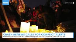 Ukrainian Commercial Jet Crash Renews Calls For Conflict Alert System News Clip