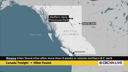 B.C. hiker recovering in hospital after being lost for weeks in back country News Clip