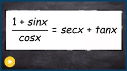 How to prove an identity two different ways Instructional Video