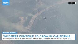 California Wildfires Continue To Grow News Clip