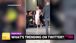 #TrendCheck: Bella Hadid's Spray-on Dress at Coperni News Clip