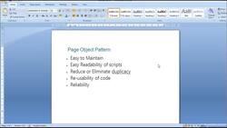 What is Page Object Model? Instructional Video