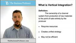 Marketing - Vertical Integration Instructional Video