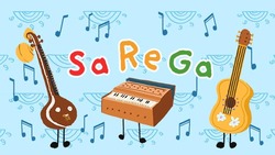 Music Basics - Learning Sa Re Ga Instructional Video